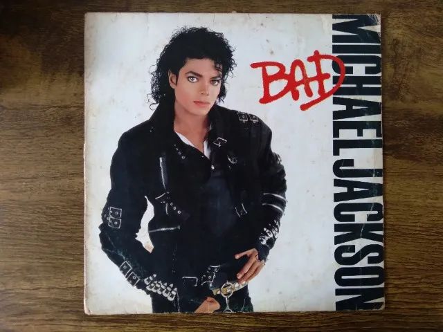 Capa Encarte Original Vinil LP Michael Jackson Bad (Sem o Disco)