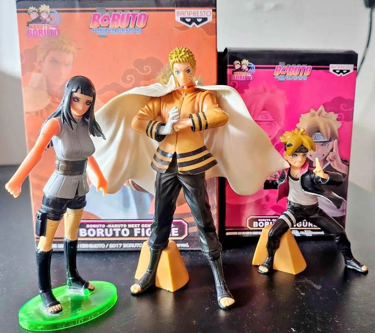 Figure Boruto - Conjunto 3 peças (com caixa)
