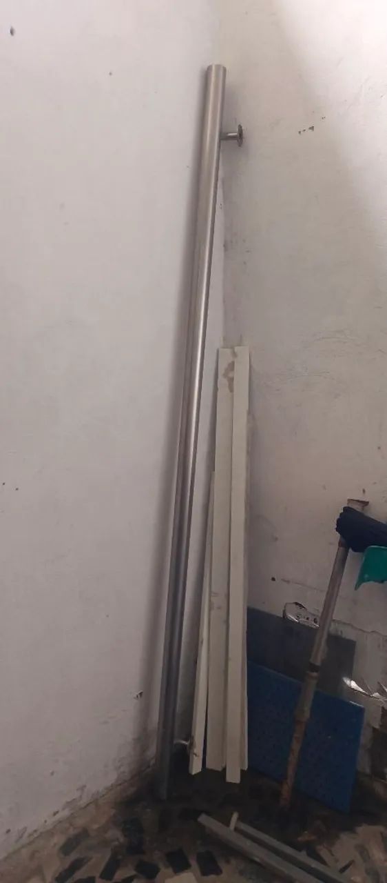 Corrimão de inox 