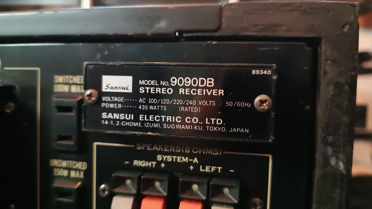 Receiver Sansui 9090db - Foto 3