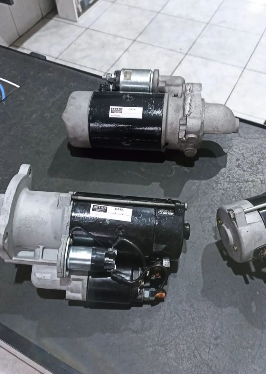 Motor de partida de caminhão