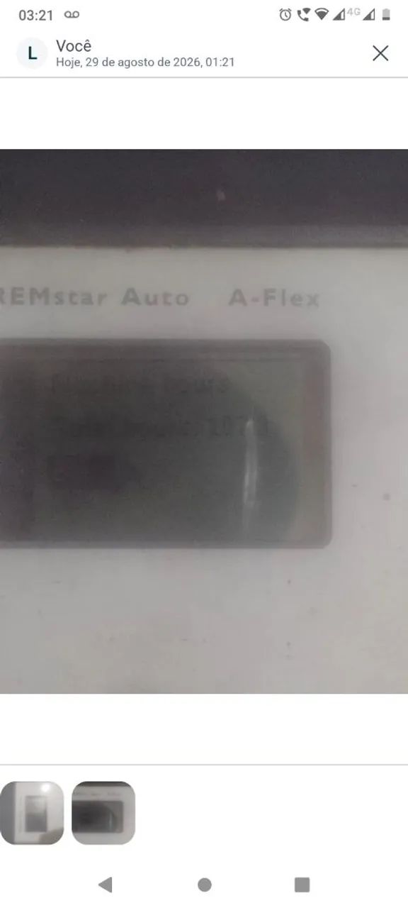 Cpap  restar pro com humidificador 103.7 horas de uso - Foto 2