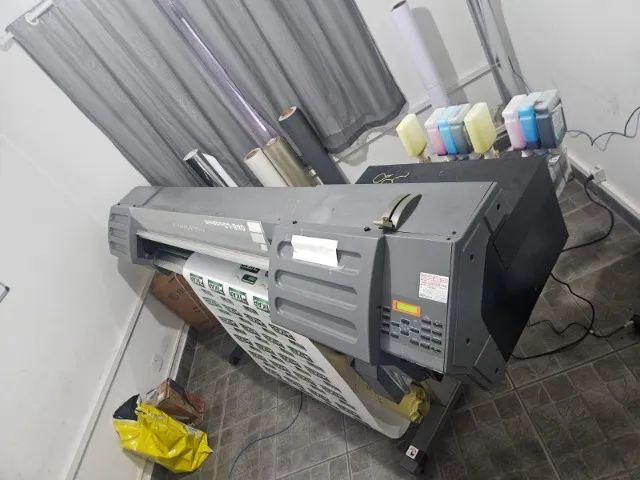 PLOTTER ROLAND CJ-540 COM IMPRESSÃO E RECORTE - Foto 5