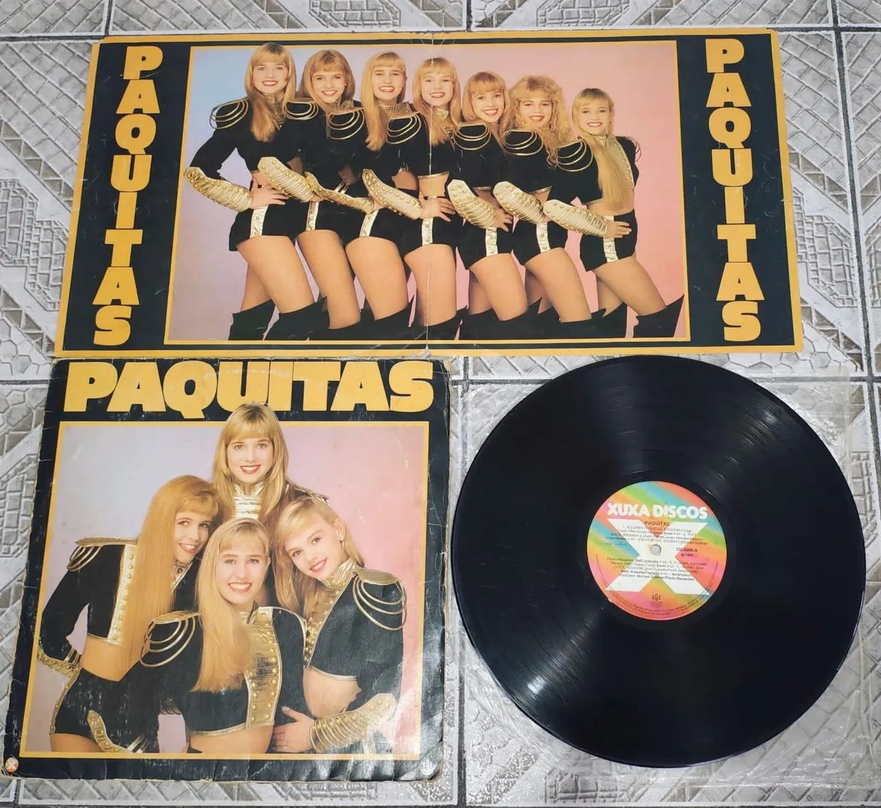Disco de Vinil Paquitas da Xuxa 