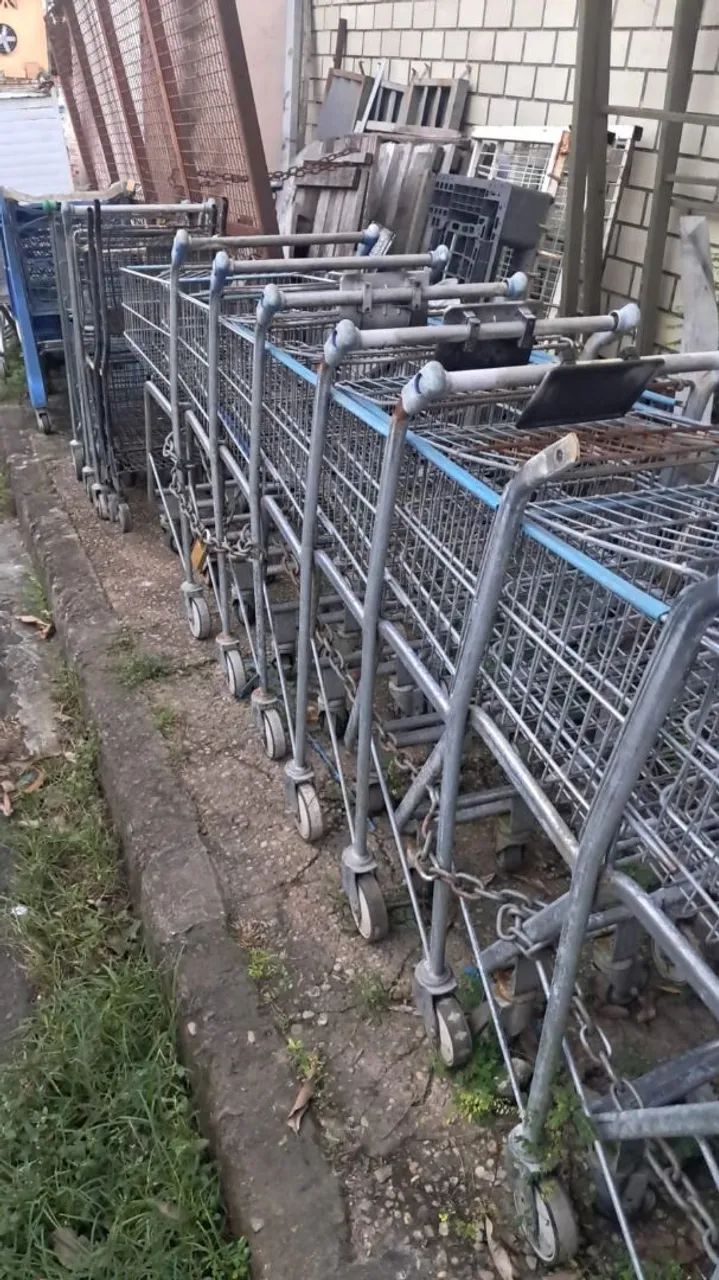 CARRINHO PARA COMPRACOM 1  CESTA MÉDIA  - Foto 3