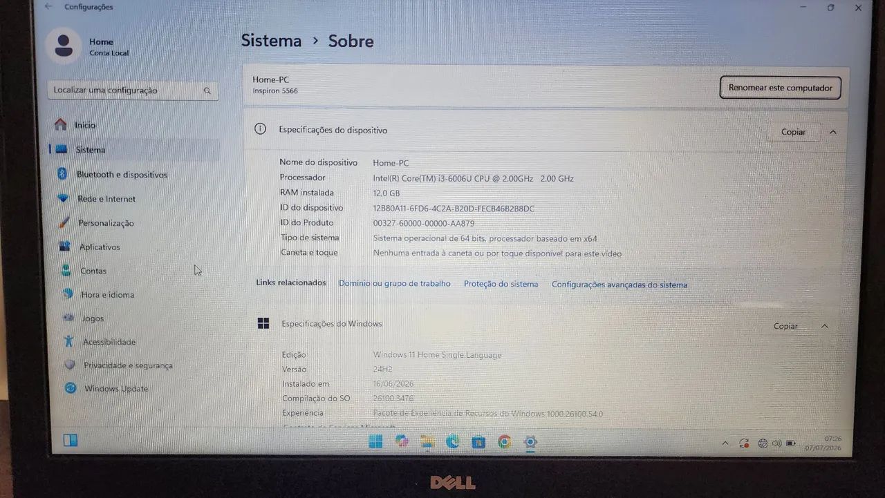 Notebook Dell Inspiron - Foto 5
