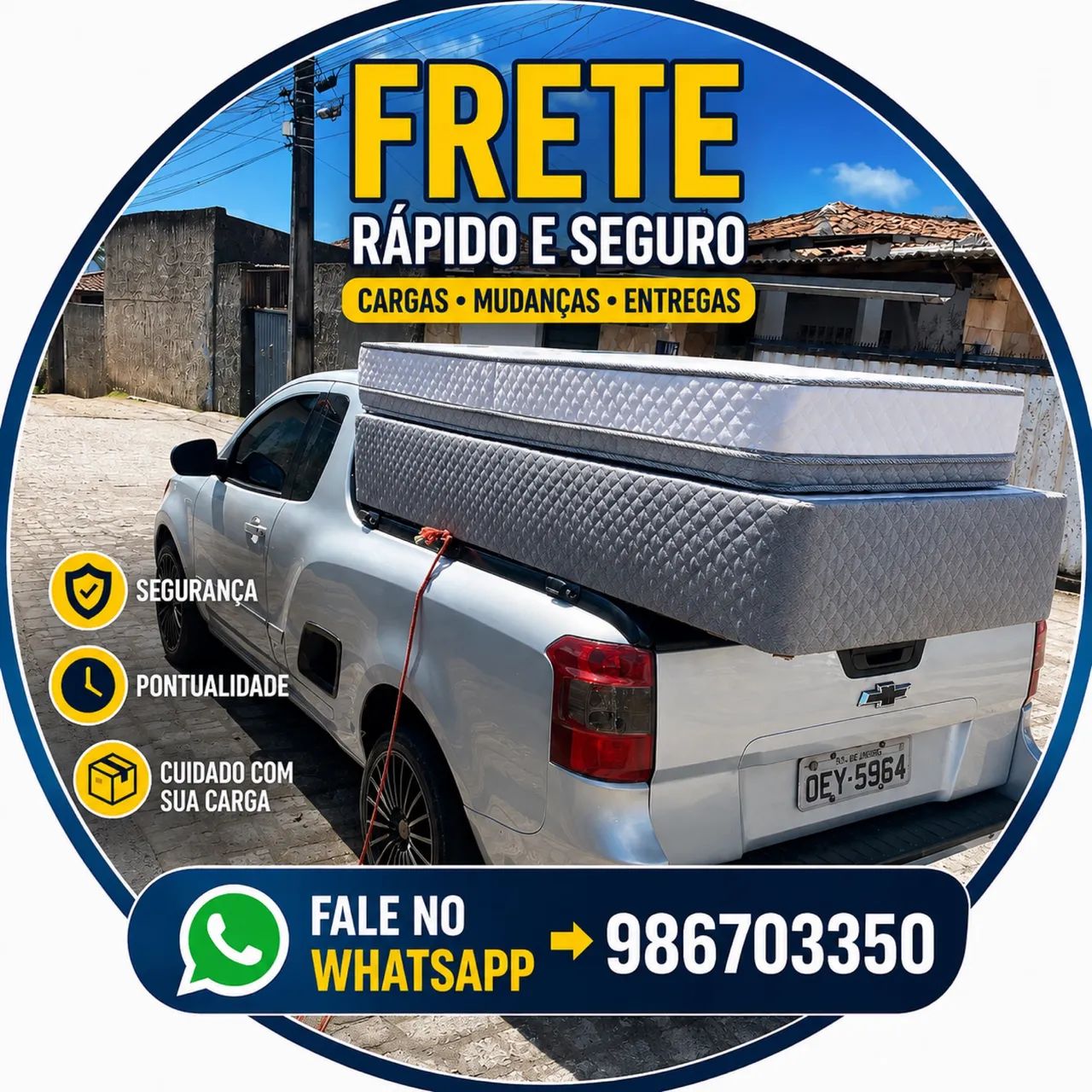 Frete João Pessoa região ?