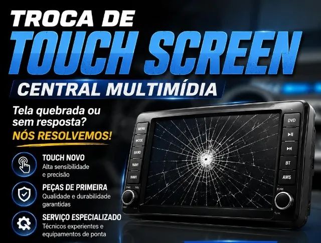 Central multimídia | Touch screen I Som Original