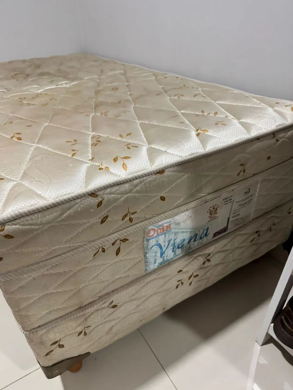Cama box solteiro - Usada - Foto 2