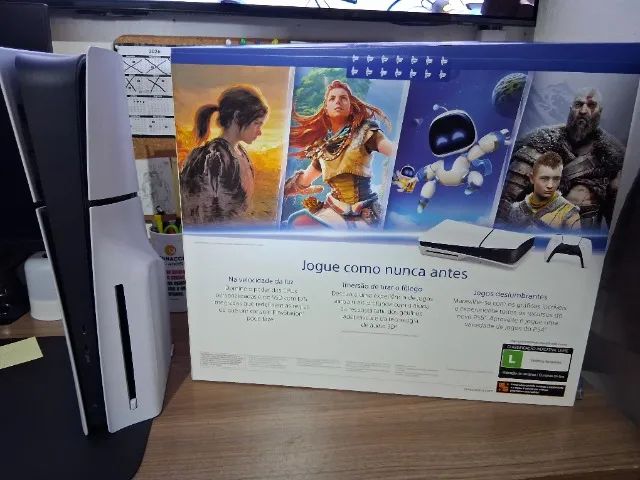 Ps5 slim com leitor  - Foto 2