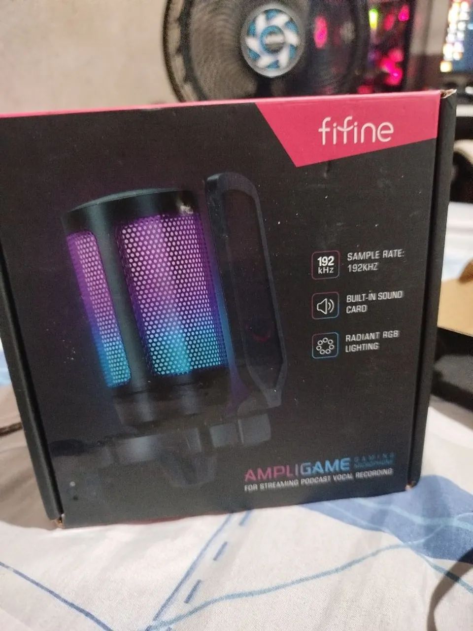 Microfone condensador ampligame fifine a8 - Foto 3