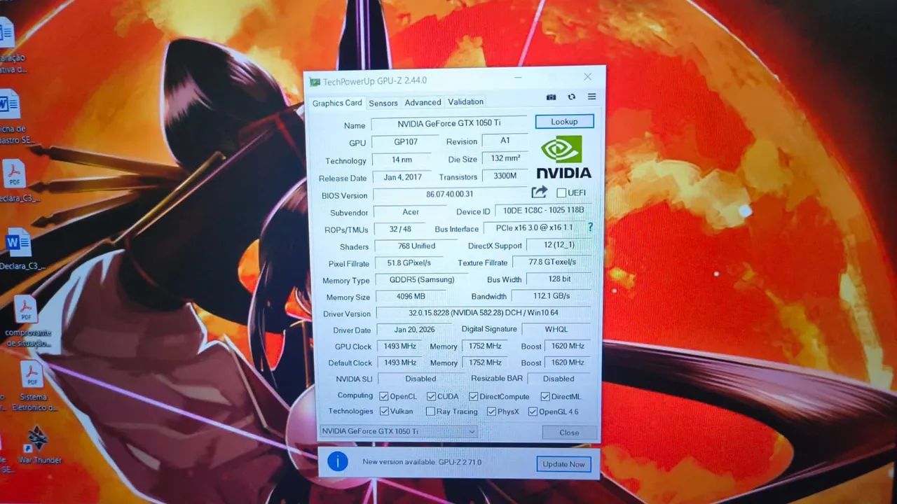 Notebook Gamer Acer Nitro 5 