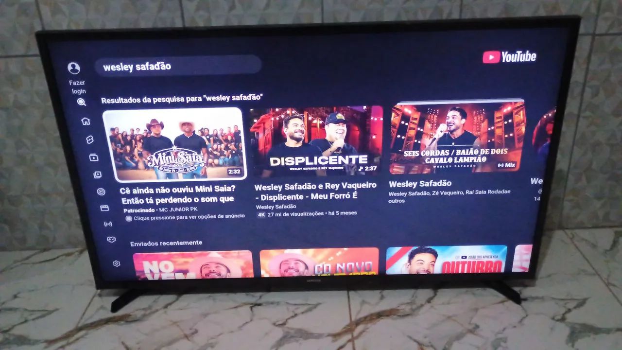 Tv Samsung 43 polegadas smart 4k completa bluetooth  - Foto 2