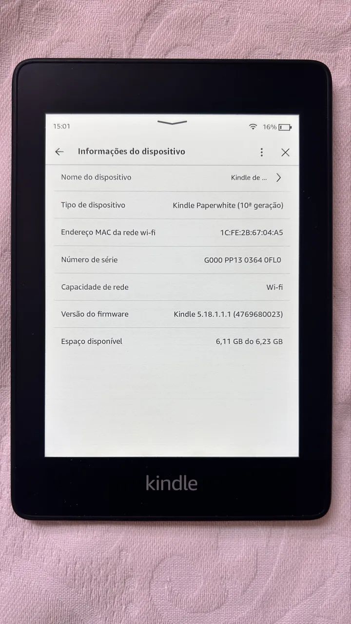 KINDLE PAPERWHITE AMAZON - Foto 3