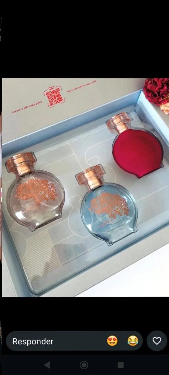 Trio de miniatura Floratta (30ml cada)