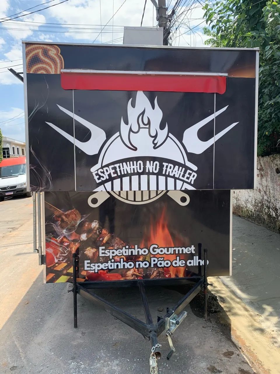 Trailer pronto para uso dimensões 3,5 x 2,00 x 2,30 