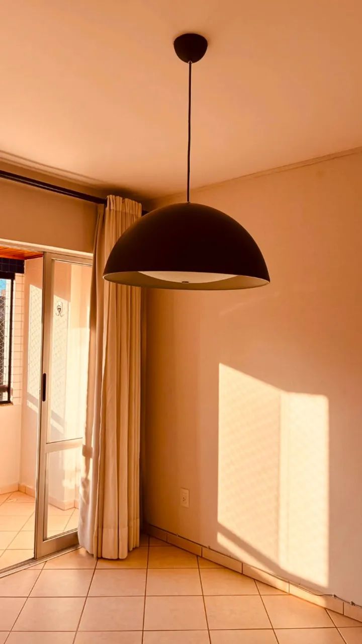 Luminária pendente marrom - Foto 4