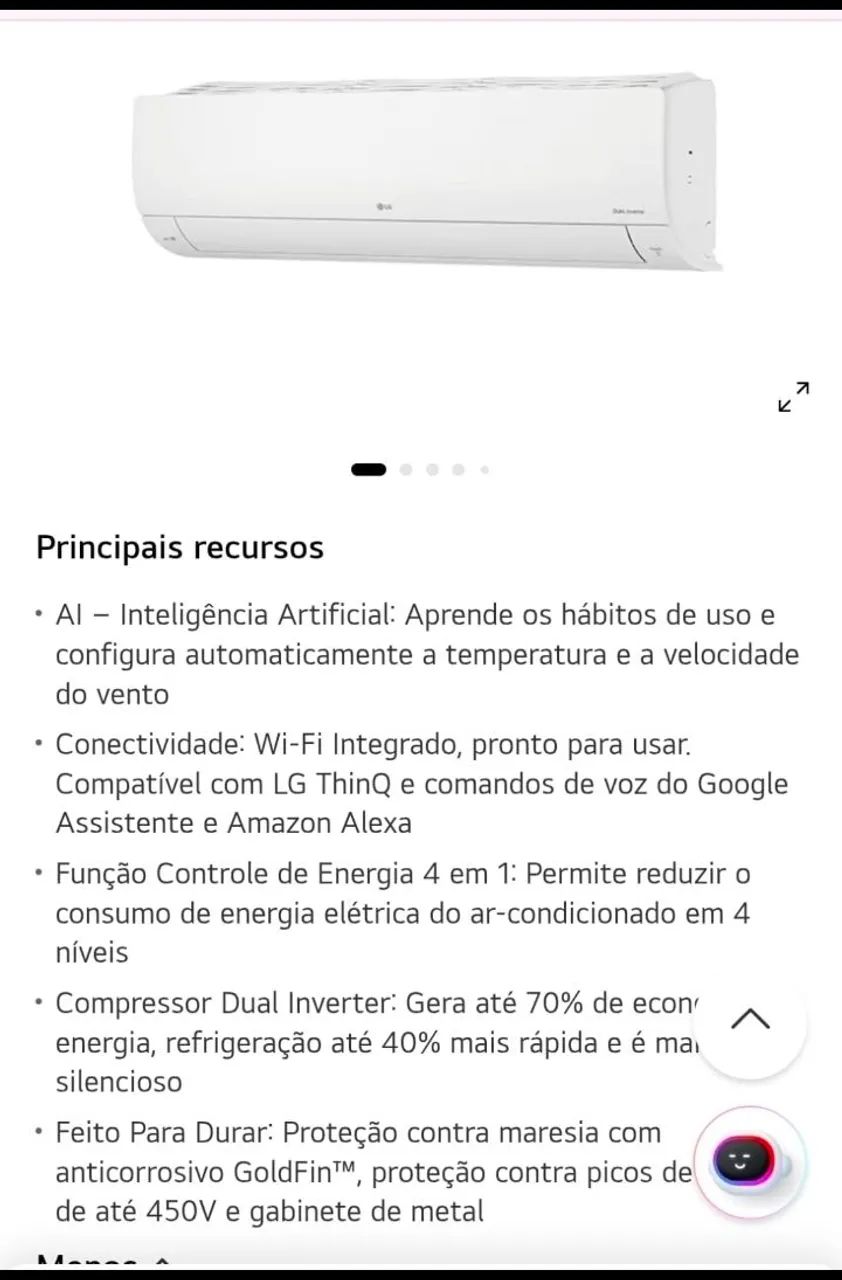 Ar condicionado 12.000 BTU - Foto 3