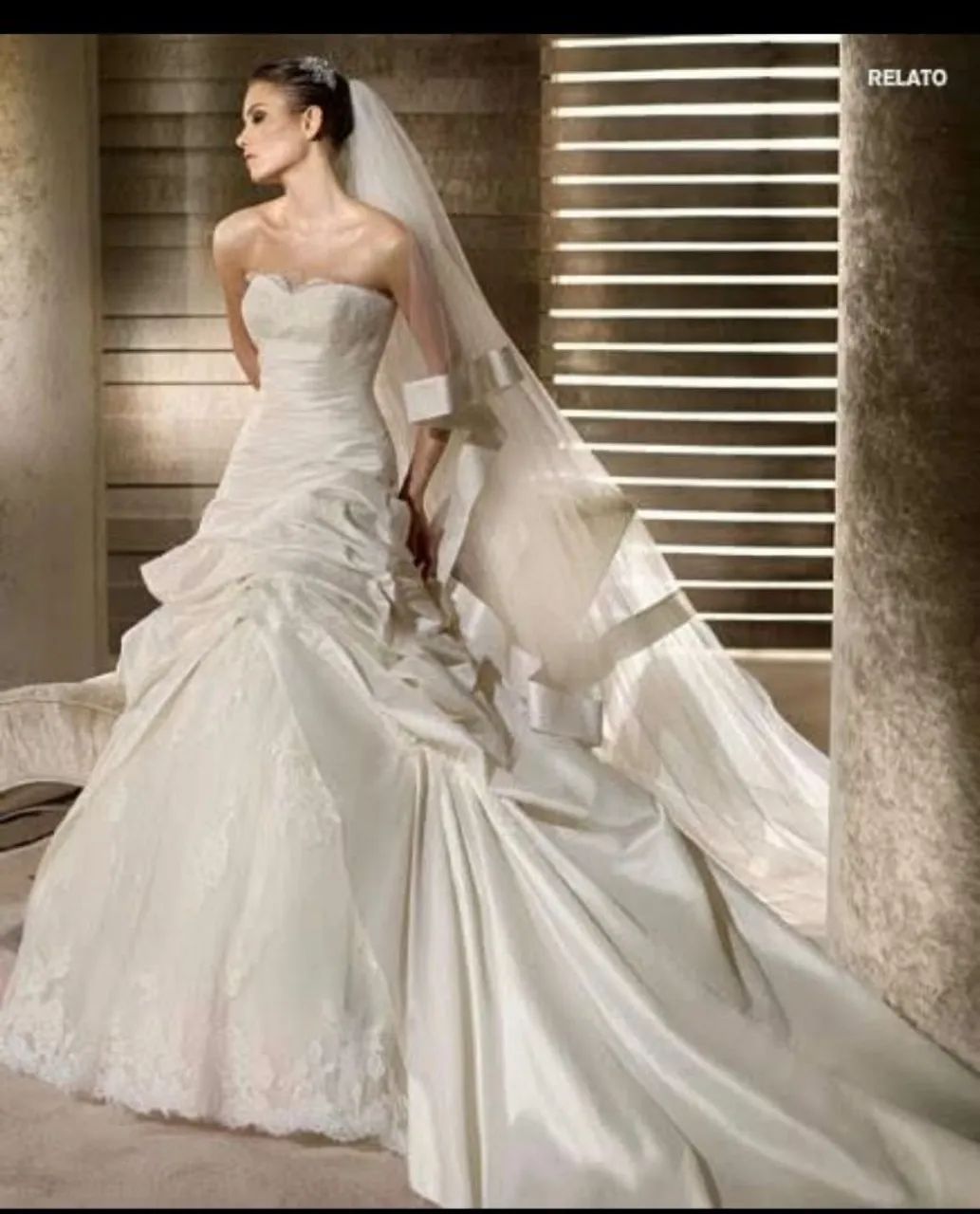 Vestido de noiva Iris Clemência 