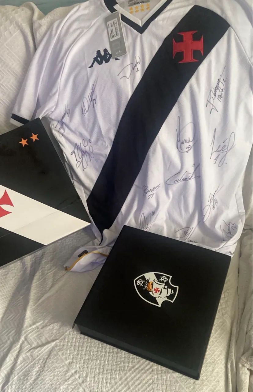 Camisa do Vasco autografada  - Foto 2