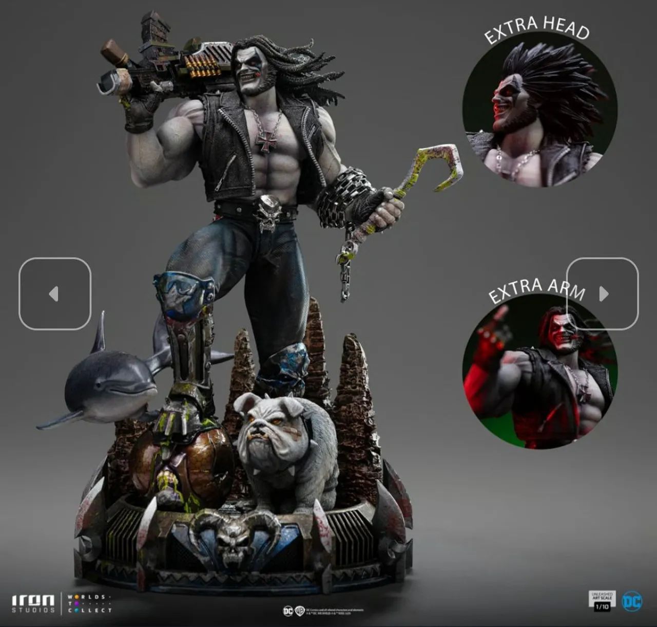 Lobo Unleahed Iron Studios - Foto 2