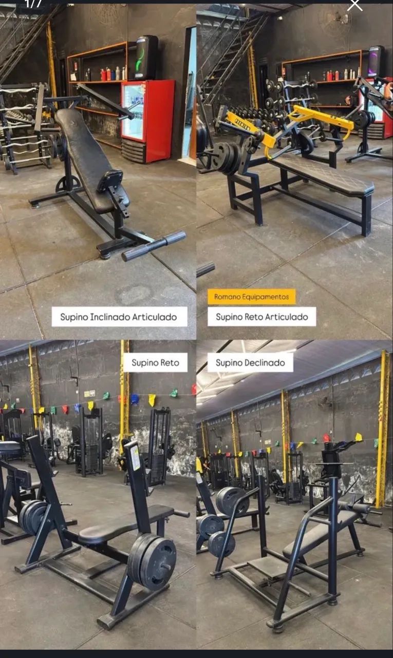 Equipamentos para Academia 