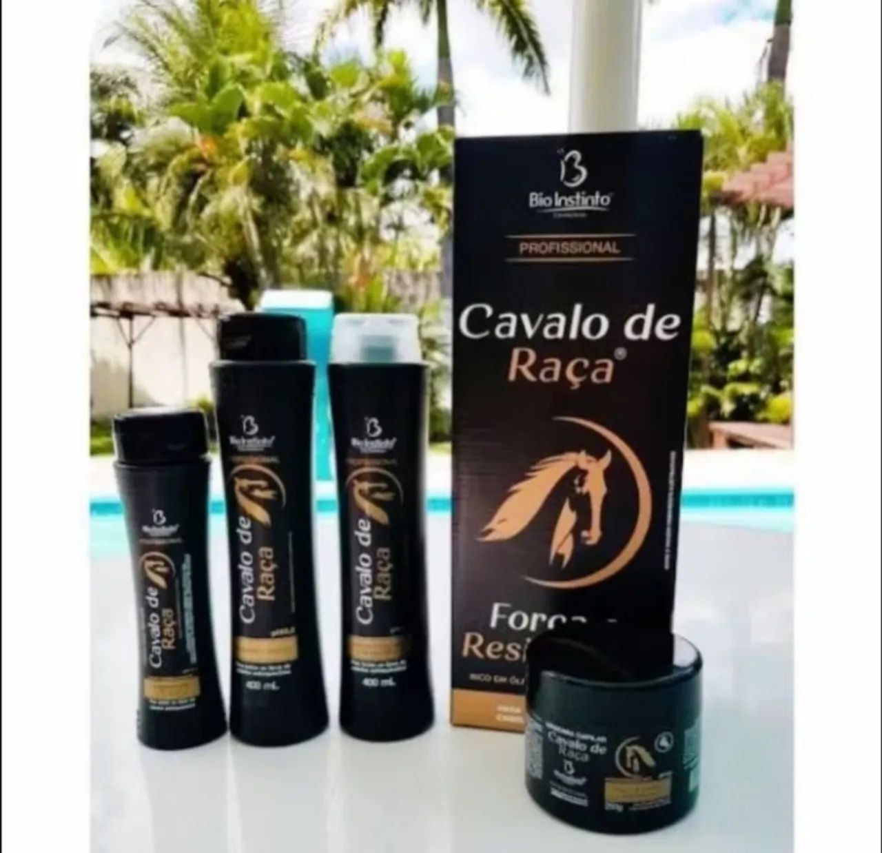 Kit creme para Cabelo Cavalo de Raça  - Foto 2