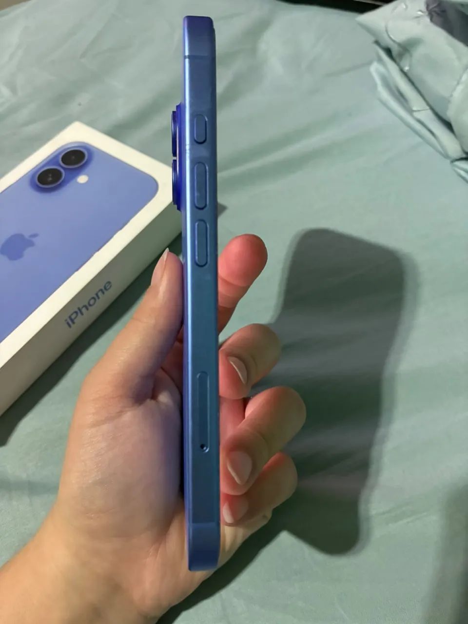 iPhone 16 Azul 128GB - Impecável! (Aceito Troca) - Foto 5
