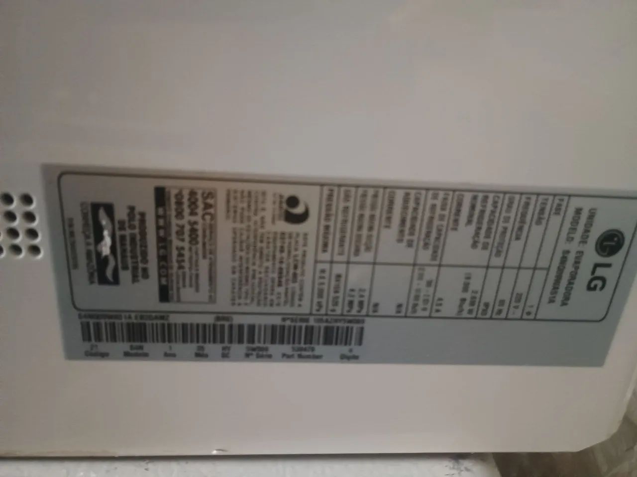 Ar condicionado LG 9000BTU - Foto 2