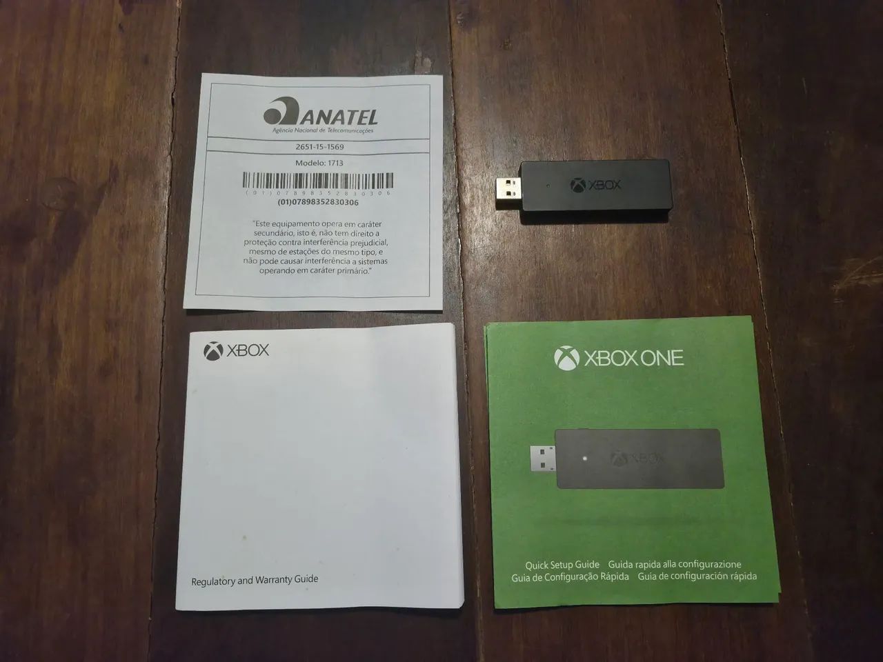 Adaptador Wireless Original Controle Xbox para PC - Foto 3