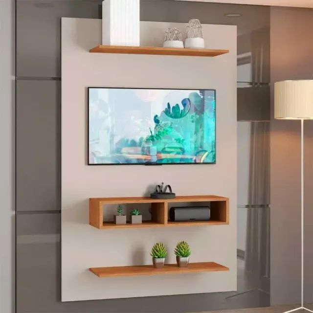 Painel Byte Off White/Mel (Pagamento no ato da Entrega)