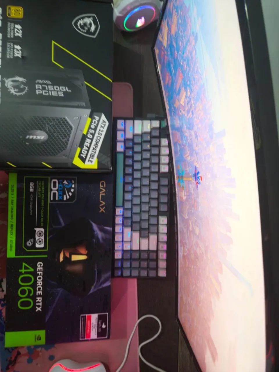 Setup Gamer Completo: RTX 4060 + Ryzen 5 8500G (AM5/DDR5) - Foto 3