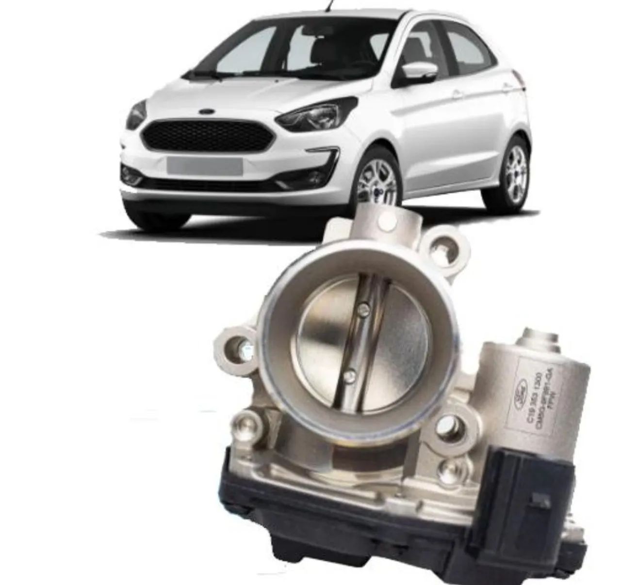 Corpo de borboleta Ford Ka - Foto 2