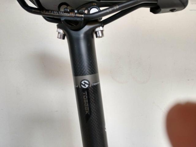 Quadro MTB First + cockpit de carbono