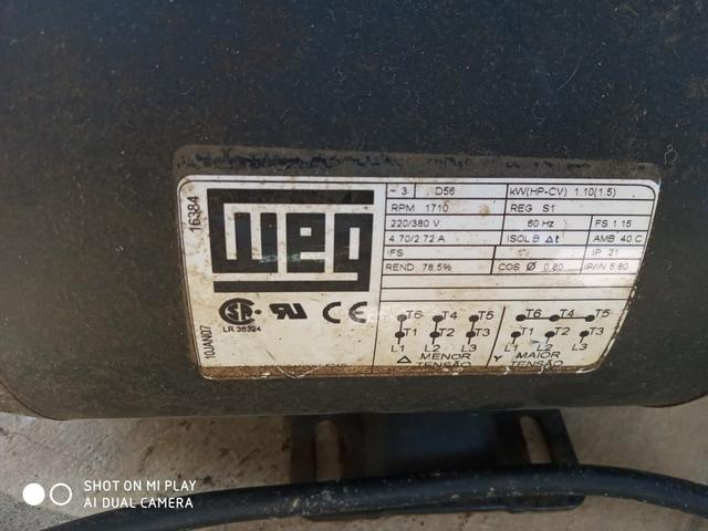Motor trifásico - Foto 2