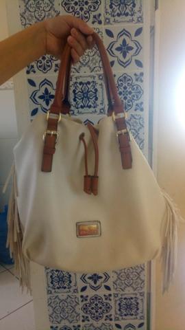 Bolsa Chalita branca belissima