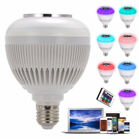 Lampada Multi Led com Música Inova