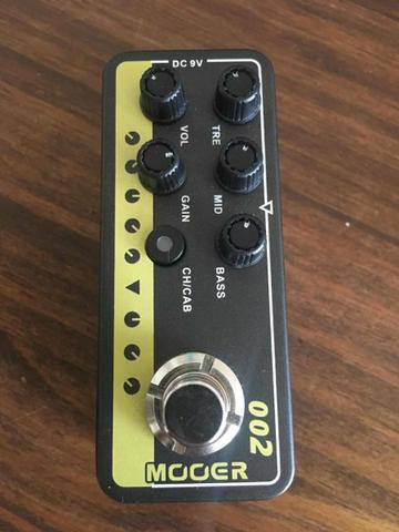 Pedal mooer preamp m002 uk gold 900 - marshall jcm 900