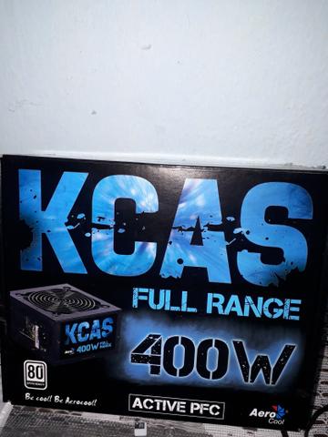 Fonte de alimentação Kcas Full range Nova para PC