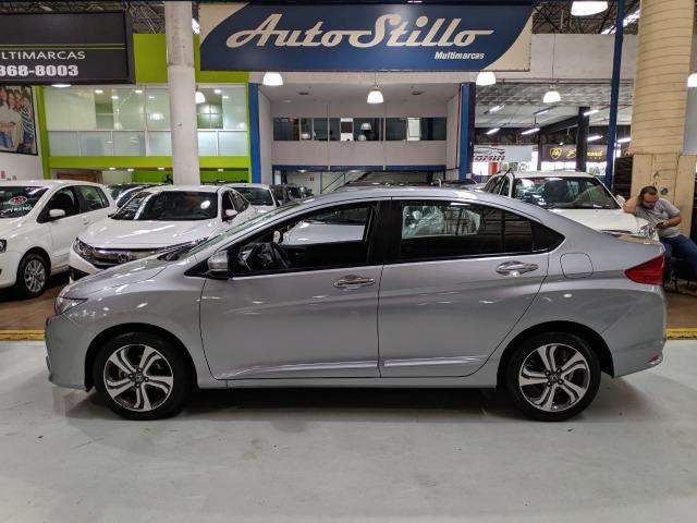 Honda City EX 1.5 Flex Prata 2017 (Automático + Baixa KM) - Foto 7