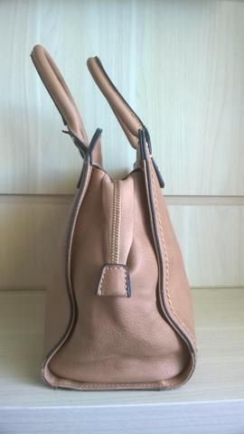 Bolsa - Couro , linda peça em ótimo estado Xique com 5 Compartimentos - Foto 4
