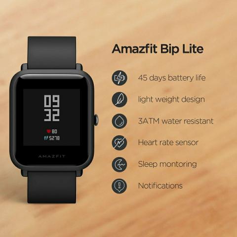 Relógio Inteligente Amazfit Bip Lite - Foto 4