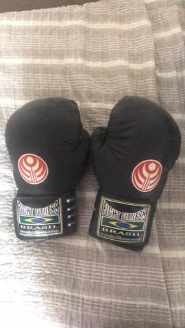Kit Boxe Muay Thai Luva/Caneleira - Foto 3