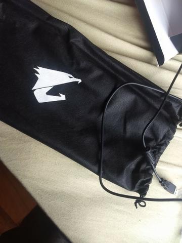 Teclado Mecânico Aorus K7 - Cherry MX Red (usado) - Foto 4