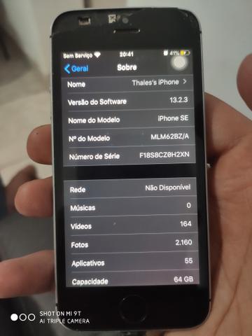 IPhone SE 64gb Leia descrição - Foto 3