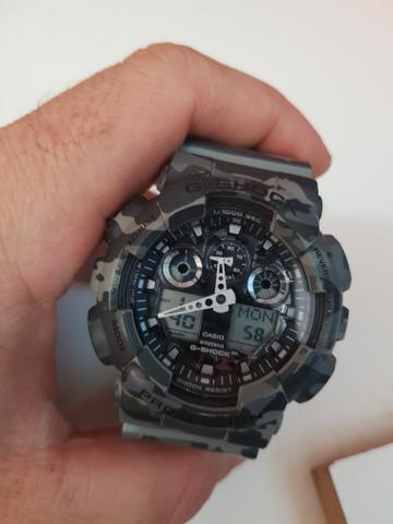Relógio G Shock Camuflado GA 100 - 5081 ORIGINAL - Pra vender rapido