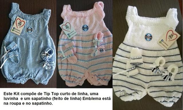 Conjunto de Tip Top de linha - Foto 4