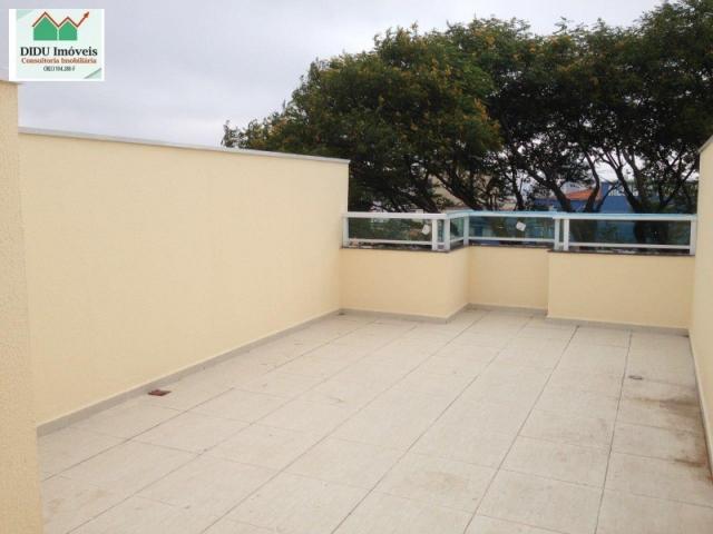 Cobertura à venda com 2 dormitórios em Parque das nações, Santo andré cod:09789COB - Foto 2