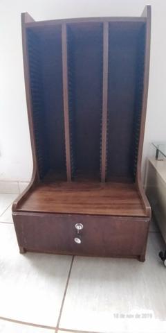 Porta Cds com gaveta e chave Anápolis