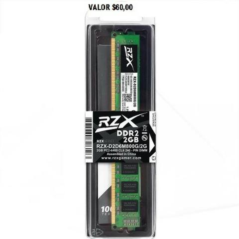 Memória Kingston 2gb Ddr2 800mhz Desktop - NOVA